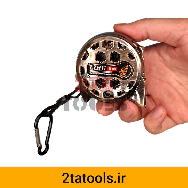ماهی متر 5 متری نشکن  19 ضد آب استیل لیهو