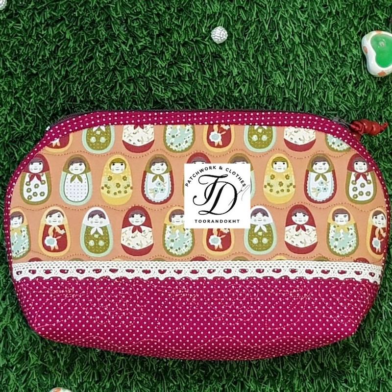 کیف لوازم آرایش ماتروشکا