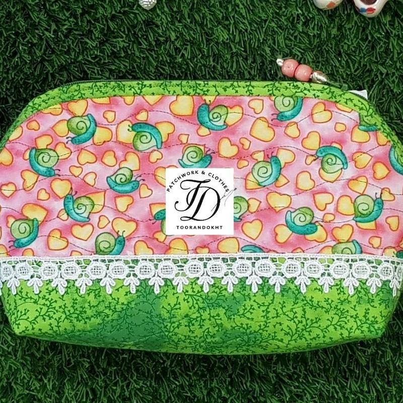 کیف لوازم آرایش فانتزی، حلزون