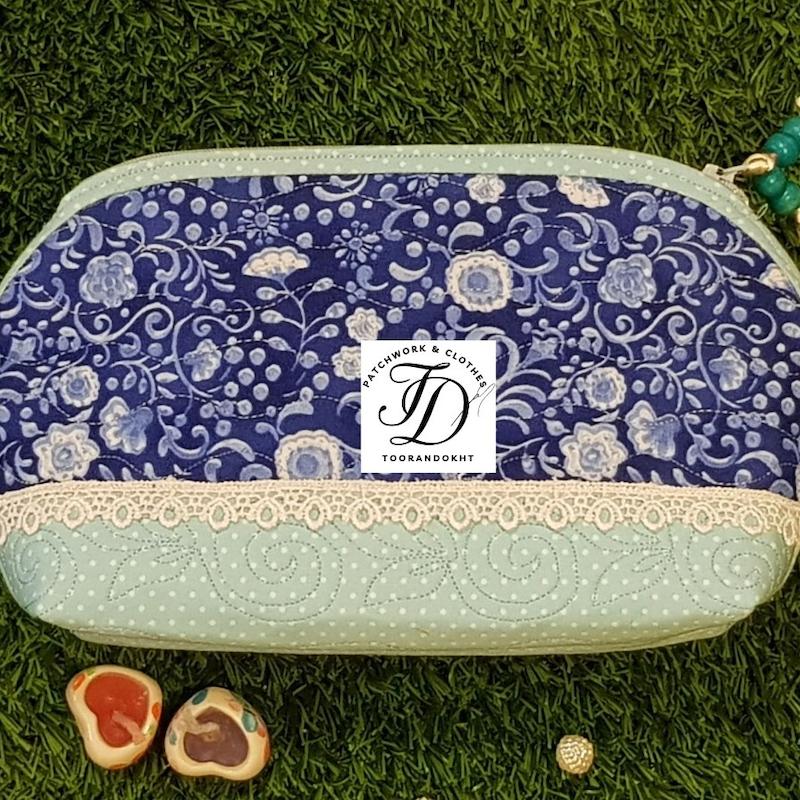 کیف لوازم آرایش طرح نگار