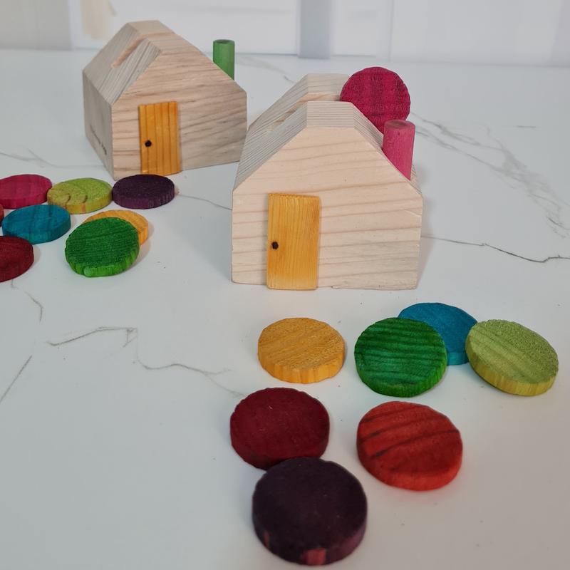 قلک چوبی طوطی