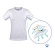 تیشرت ضدتعریق مردانه یقه گرد سفید