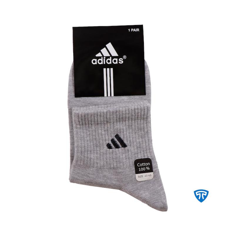 جوراب نیم ساق اسپرت مردانه تاپیک برند ADIDAS