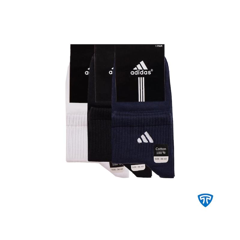 جوراب نیم ساق اسپرت زنانه تاپیک برند ADIDAS