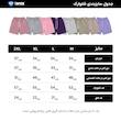 ست پیراهن و شلوارک مردانه سبز سدری مدل دیما