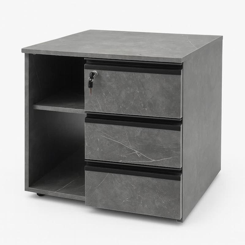 فایل دراور سه کشو با فضای کیس