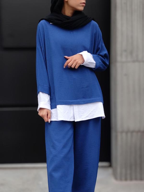 شومیز شلوار ابرو بادی