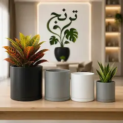 گلدان های مهرنی با زیره
