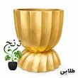 گلدان فایبرگلاس مدل شکلاتی