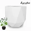 گلدان پلی اتیلن مدل منشوری