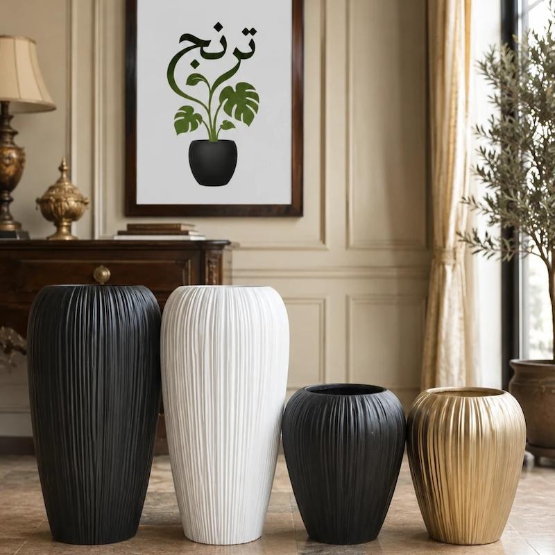 گلدان فایبرگلاس مدل کابوی