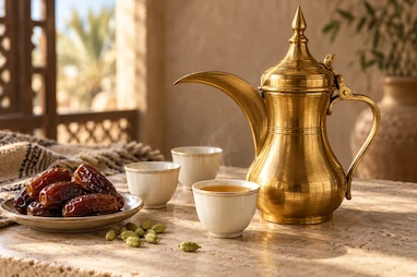 دله قهوه چیست؟ طرز تهیه قهوه عربی با دله و بدون دله