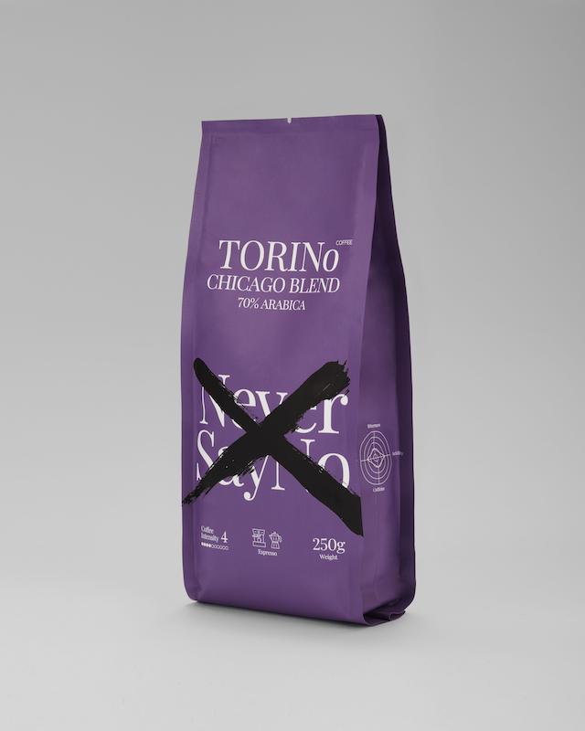 بسته‌بندی ترکیب ۷۰٪ عربیکا تورینو