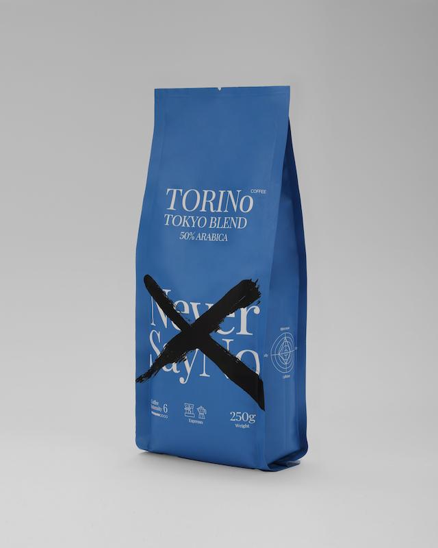 بسته‌بندی ترکیب ۵۰٪ عربیکا تورینو