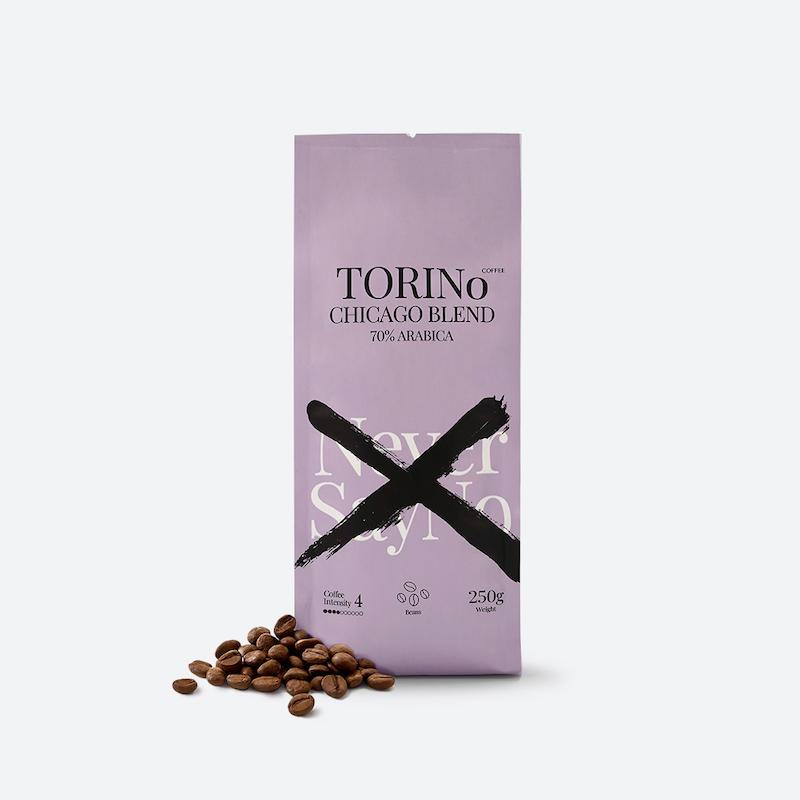 دانه قهوه ۷۰٪ عربیکا شیکاگو، ۲۵۰ گرمی