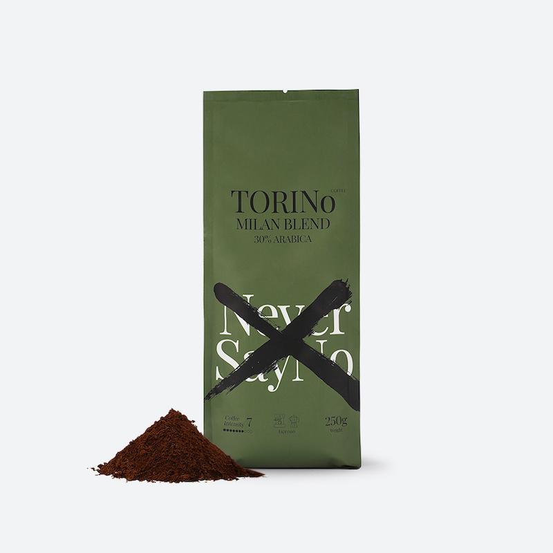 پودر قهوه اسپرسو ۳۰٪ عربیکا میلان، ۲۵۰ گرمی