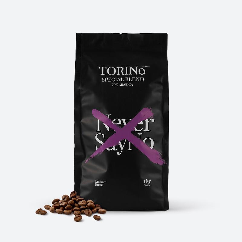 دانه قهوه ۷۰٪ عربیکا تورینو ۱ کیلوگرمی