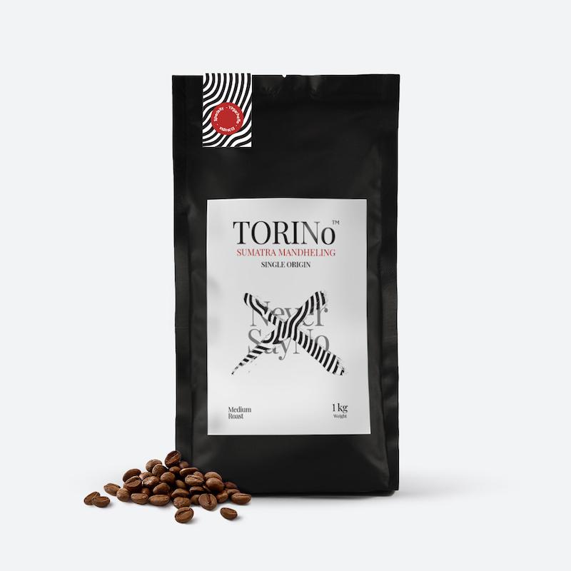 دانه قهوه تک‌خاستگاه سوماترا مندهلینگ ۱ کیلوگرمی
