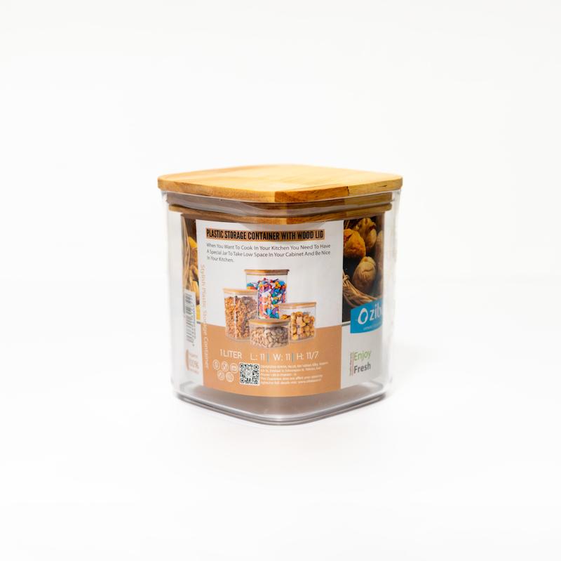 بانکه حبوبات مربع مدل کوکونات سایز سه برند زیبا سازان