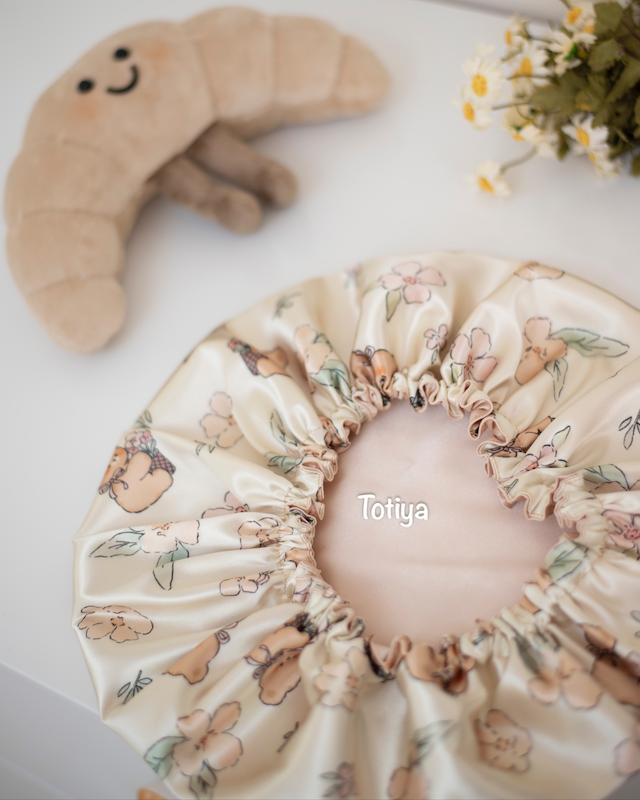 کلاه خواب ساتن ابریشمponi