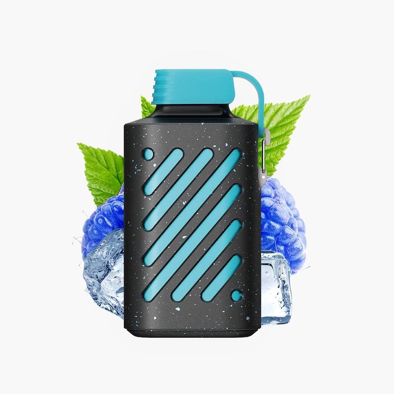 پاد یکبارمصرف وزول تمشک آبی یخ 10000 پاف نیکوتین 20