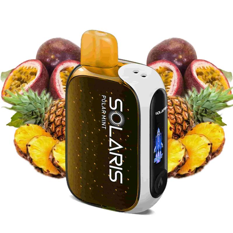 پاد یکبارمصرف سولاریس اناناس پشن فروت 25000 Puffs  (شارژ خورشیدی)