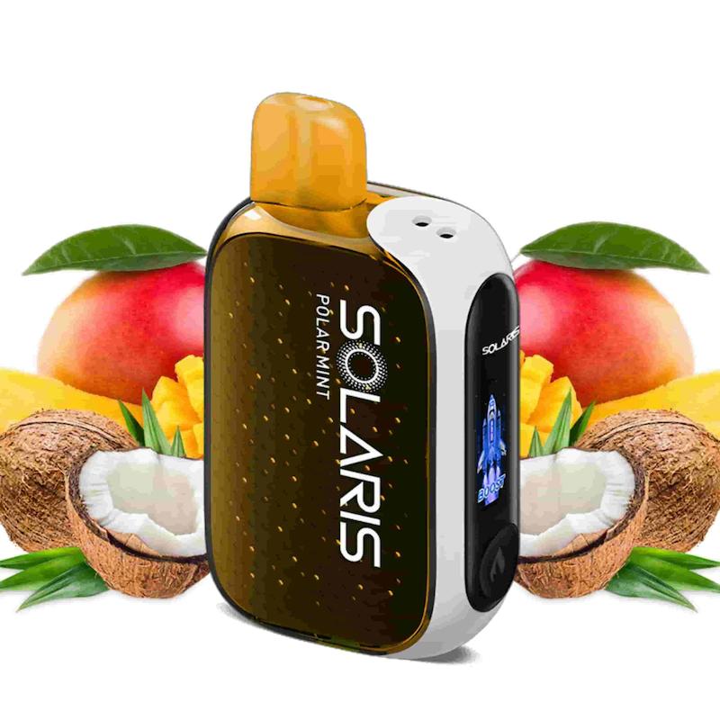 پاد یکبارمصرف سولاریس انبه نارگیل 25000 Puffs (شارژ خورشیدی)