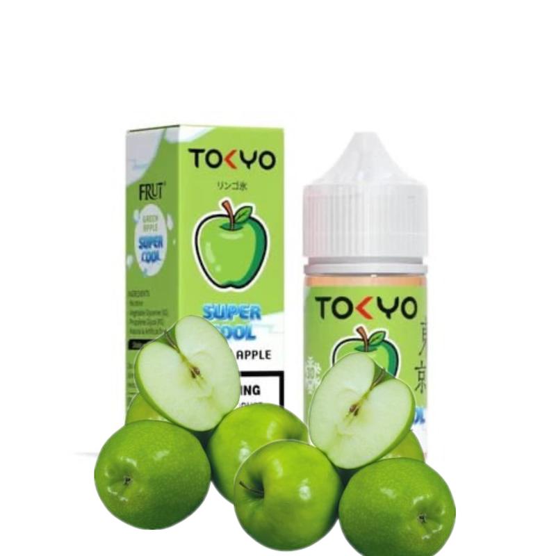 سالت سیب ترش یخ توکیو سوپر کول | Tokyo Salt Nicotine 