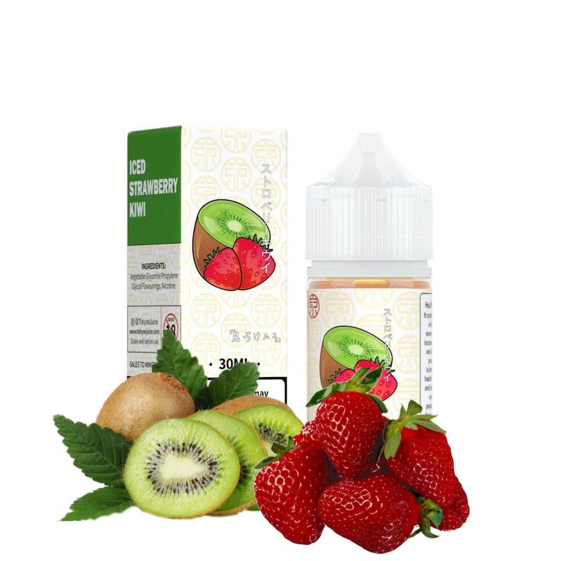 سالت کیوی توتفرنگی توکیو سوپر کول | Tokyo Salt Nicotine 