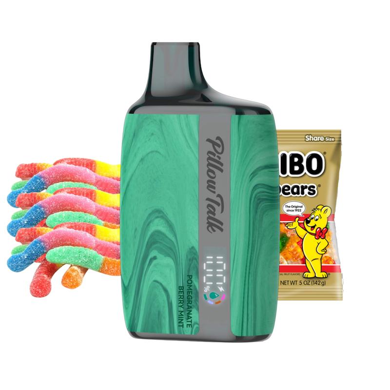 پاد یکبار مصرف پاستیل خرسی پیلوتالک | 8500 پاف – نیکوتین 50