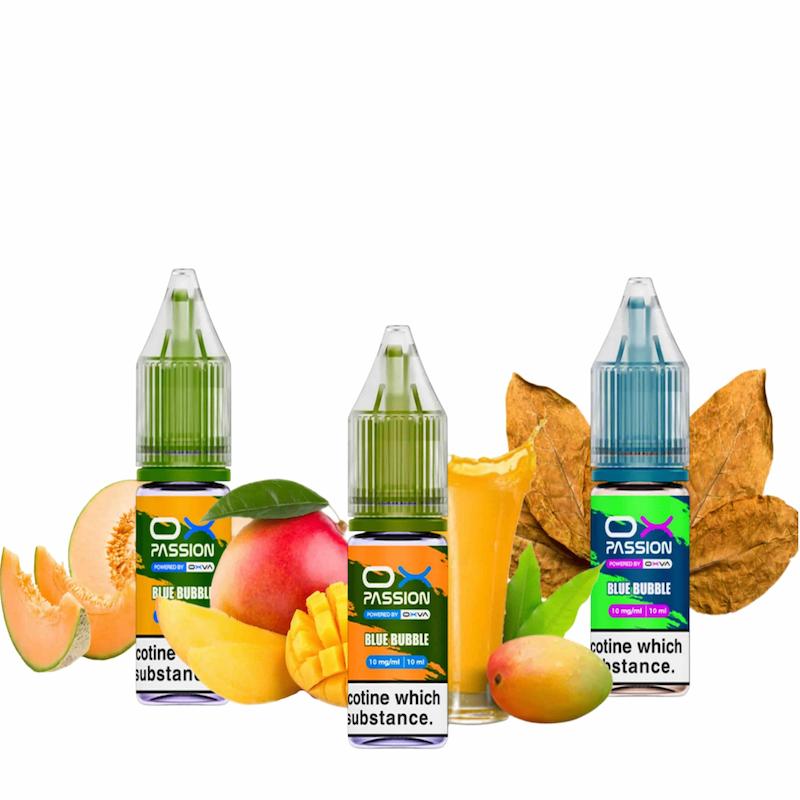 پک 3 عددی سالت اکسوا 10 میل (کاپیتان بلک، انبه، طالبی) | OXVA Salt Pack