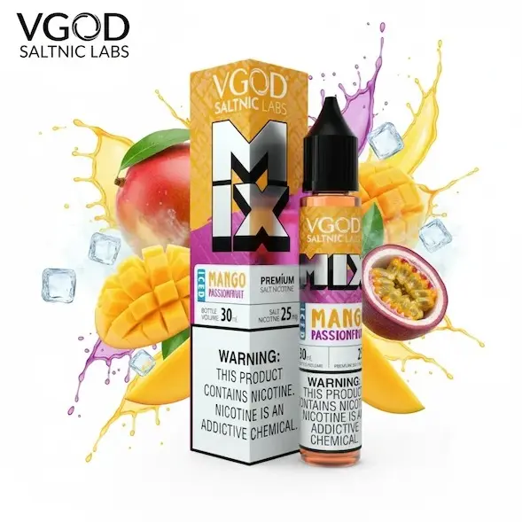 سالت برند،ویگاد طعم،انبه هلو،نیکوتین25،حجم30میل