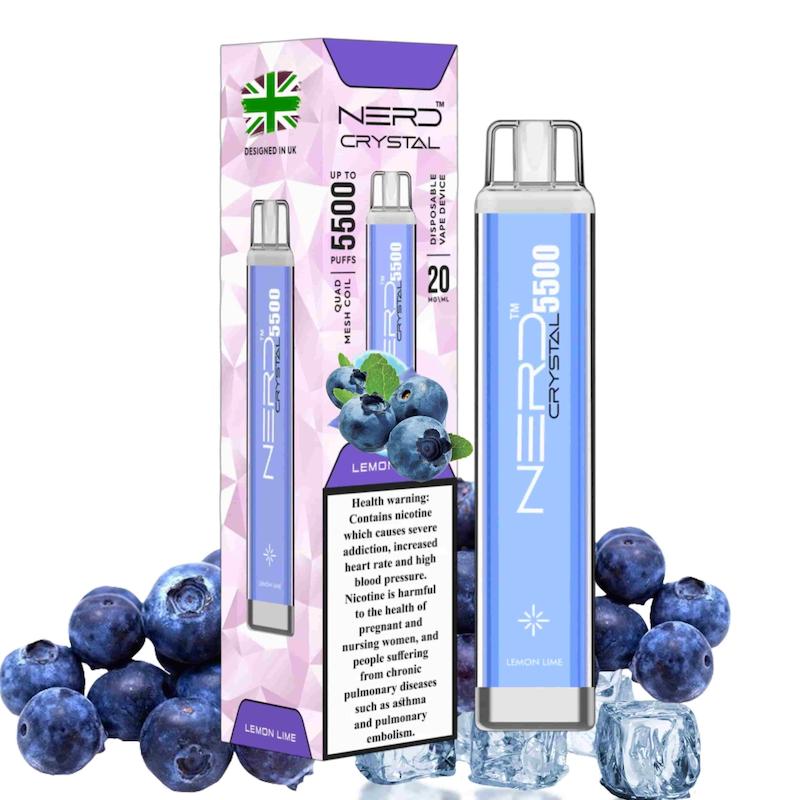 یکبار مصرف بلوبری یخ نِرد 5500 پاف