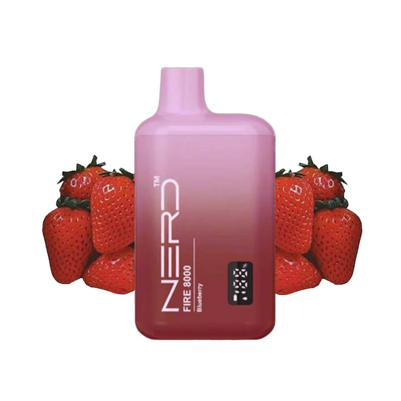 یکبار مصرف توتفزنگی نرد 10000 پاف | Nerd Disposable 10000 Puffs