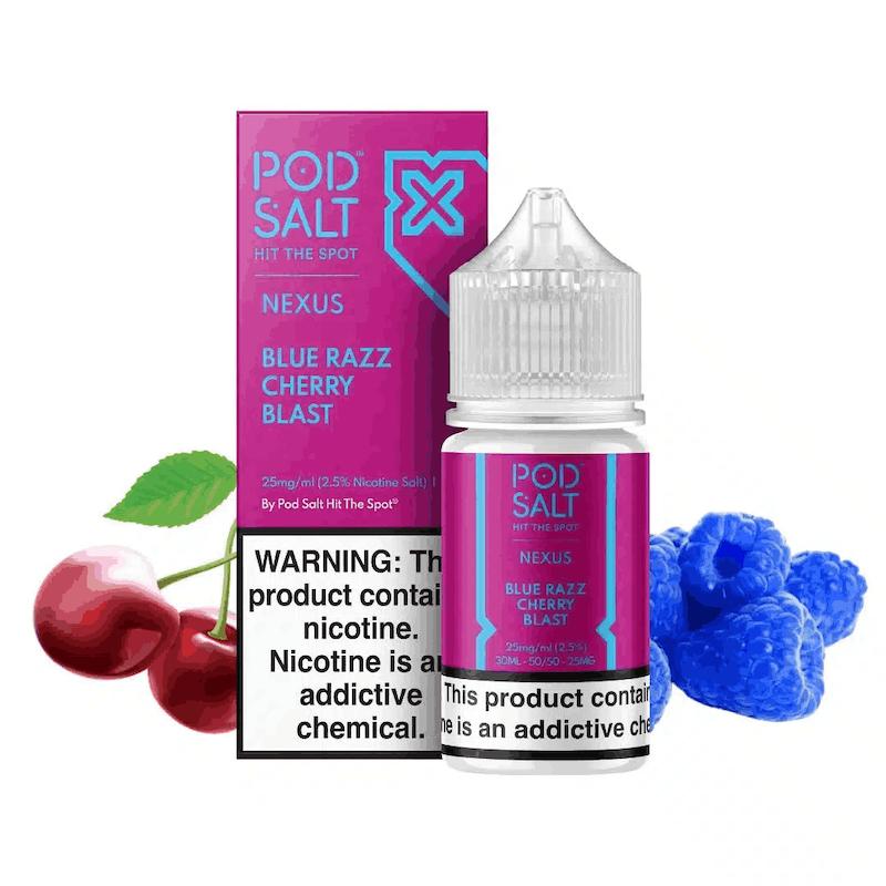 سالت  تمشک بلوبری پادسالت 30 میل | Pod Salt Raspberry Blueberry