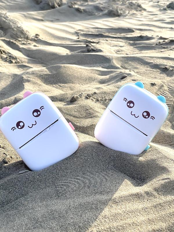 مینی پرینتر خرگوشی حرارتی بی سیم قابل حمل Portable Mini wireless Printer 