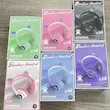 هدفون بلوتوثی مدل MZ-023 گربه‌ای RGB با پشتیبانی از کارت حافظه و طراحی فانتزی Cat Ear Bluetooth Headphones with RGB LED & microSD Support