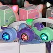 هدفون بلوتوثی مدل MZ-023 گربه‌ای RGB با پشتیبانی از کارت حافظه و طراحی فانتزی Cat Ear Bluetooth Headphones with RGB LED & microSD Support