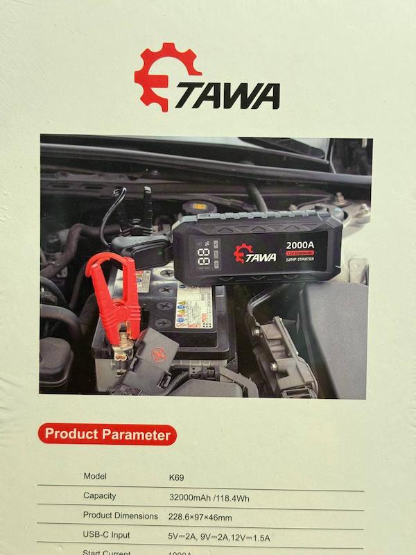 جامپ استارت و پاوربانک TAWA K69