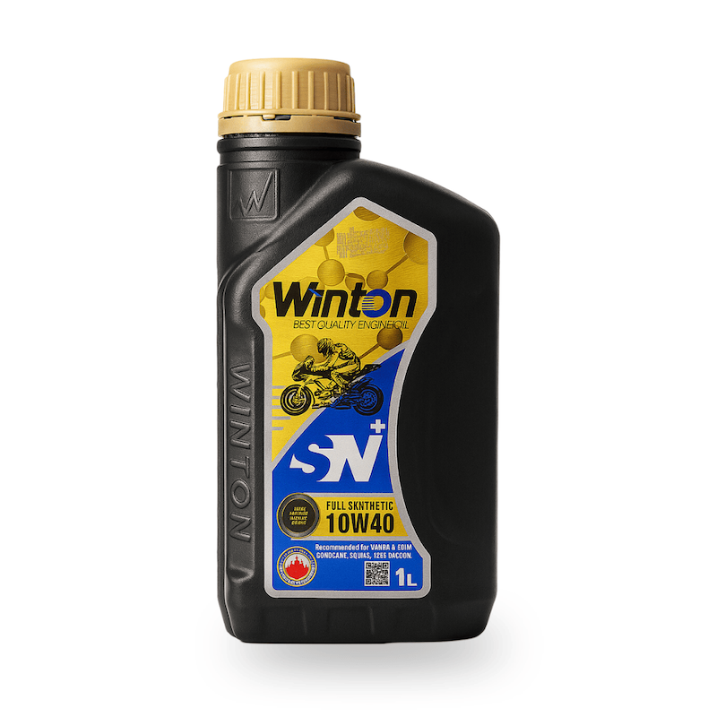 روغن موتور سیکلت وینتون Winton 10W40 SN+ MA2 