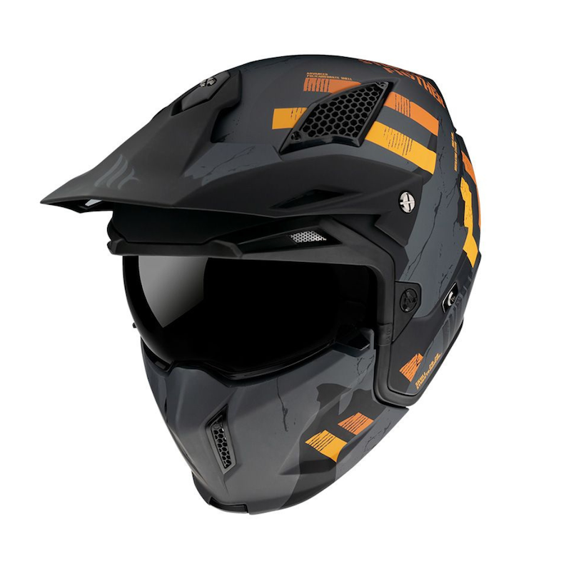 کلاه کاسکت چهار حالته MT Streetfighter SV S Totem B15