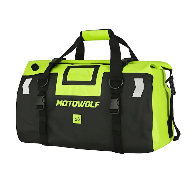 کیف ضدآب 66 لیتری برند موتوولف Rackpack 66L motowolf 