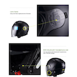 کلاه کاسکت بیون مدل Full black – بدون فک beon