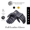 دستکش موتورسواری  starfield type II مشکی