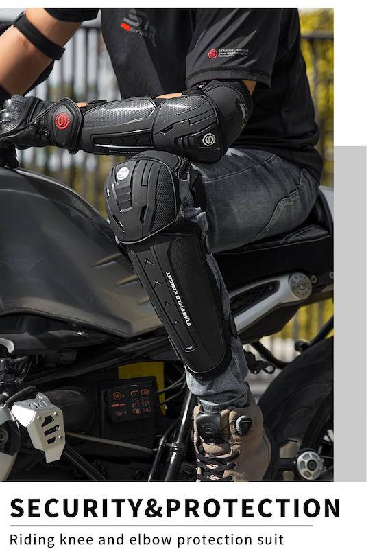 ست زانوبند و آرنج‌بند Starfield Knight مدل SKH-914