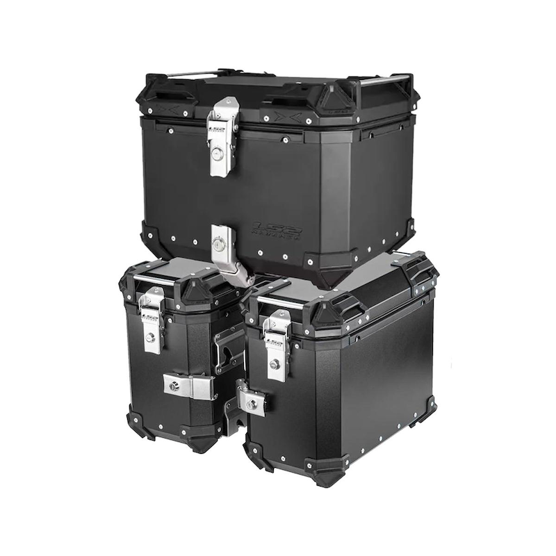 ست باکس LS2  دو باکس ساید ۴۵ لیتری و تاپ باکس 38 لیتری