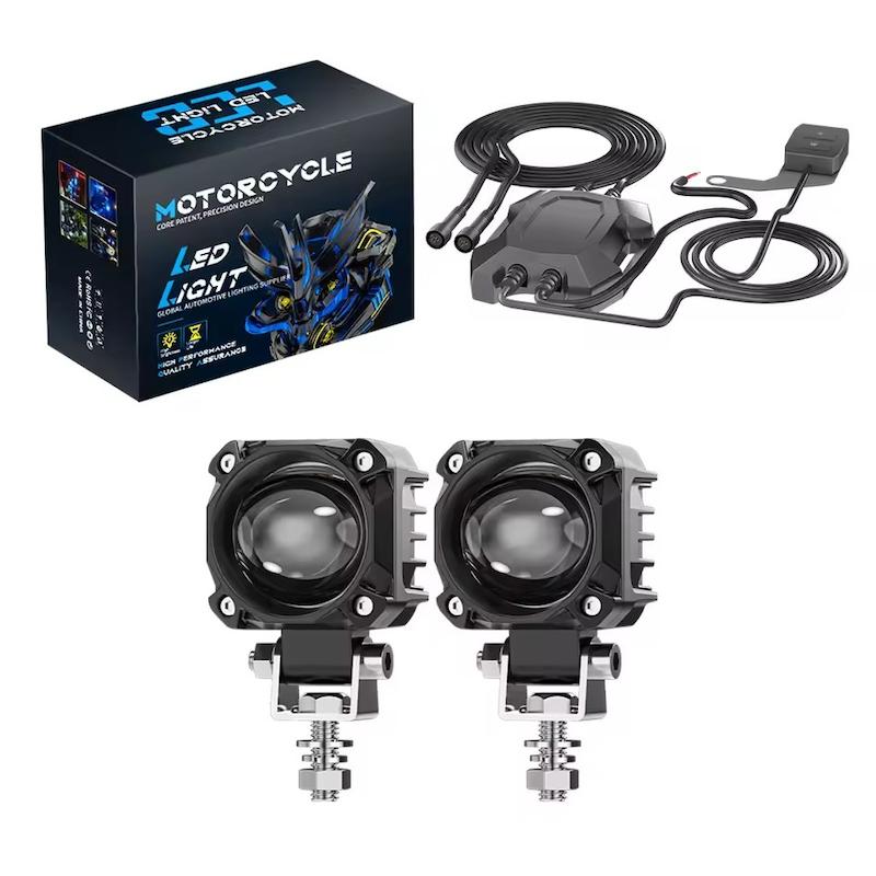 پروژکتور تک لنز موتورسیکلت Motolight پک کامل