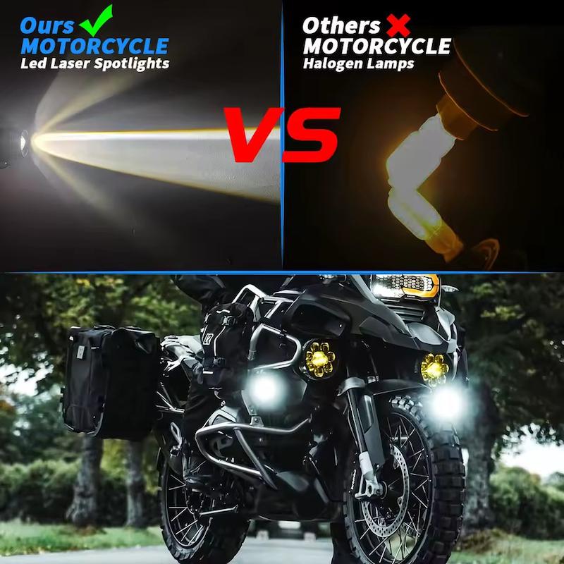 پروژکتور تک لنز موتورسیکلت Motolight پک کامل