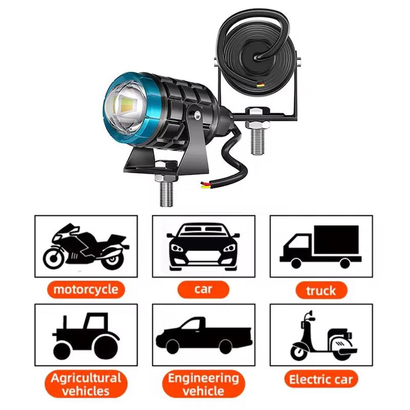 پروژکتور پک کامل تک لنز موتورسیکلت Motolight 