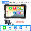 کارپلی مانیتور موتورسیکلت Carplay M7